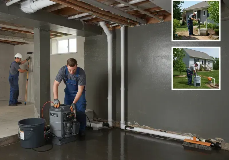 Basement Waterproofing and Flood Prevention process in Beaufort, SC